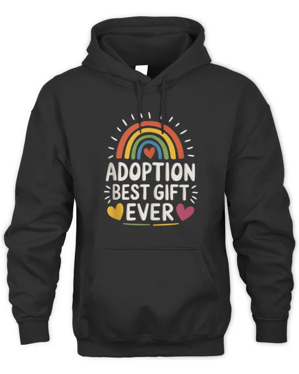 Love Makes A Family Adoption, Adoptive Parents Adoption Day Tee - Unisex Hoodie Unisex Hoodie