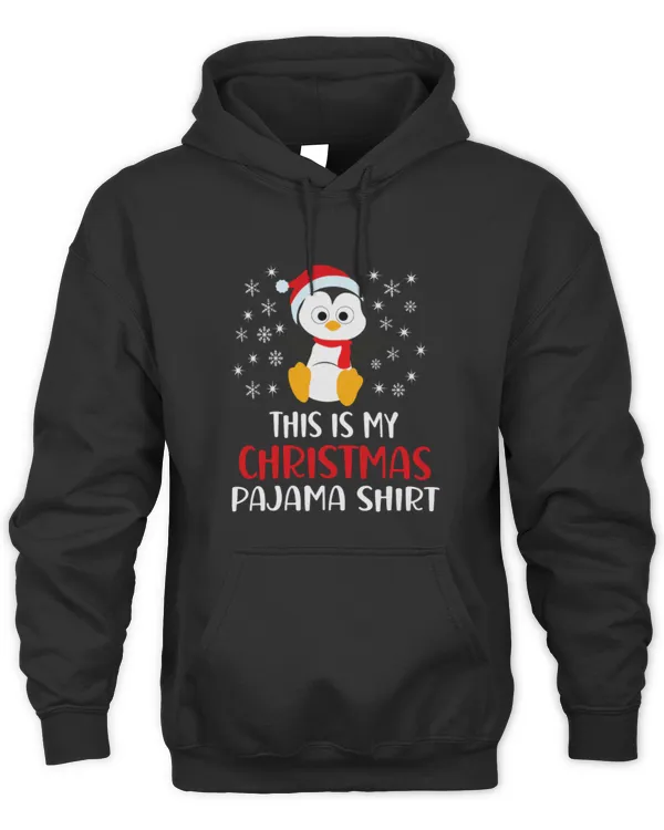 Penguin Pet This is My Christmas Pajama Penguin Santa