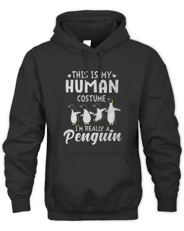 Penguin Pet This Is My Human Costume I m Really A Penguin Funny