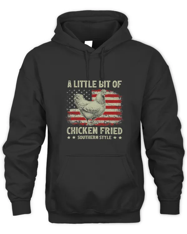 Chicken Pet A Little Bit of Chicken Fried Southern Style USA FLag103