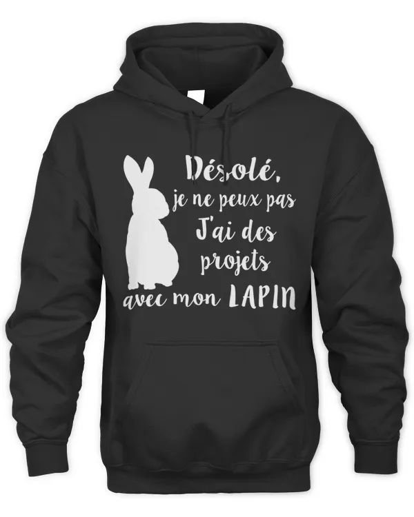 Désolé, je ne peux pas. J'ai des projets avec mon Lapin