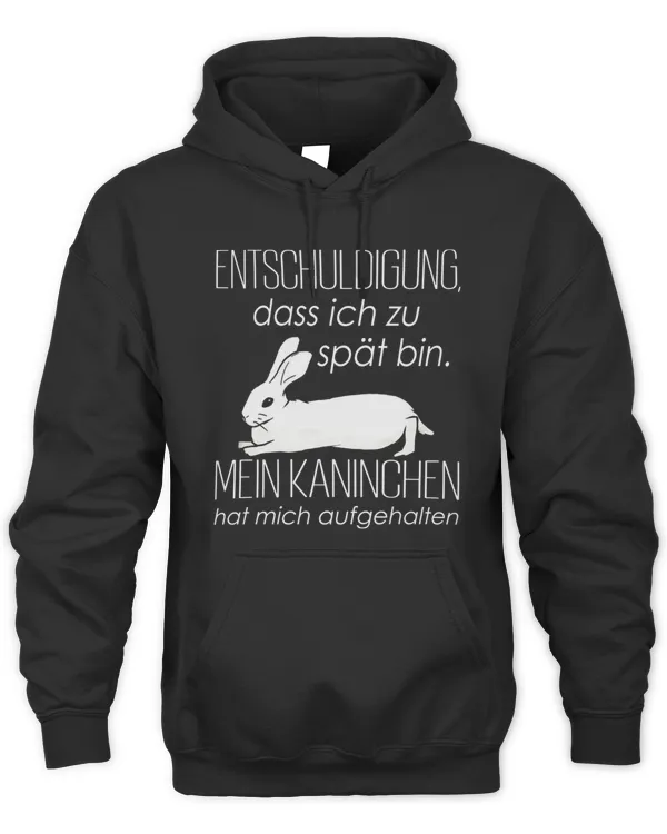 Entschuldigung, dass ich zu spät bin. Mein Kaninchen hat mich aufgehalten