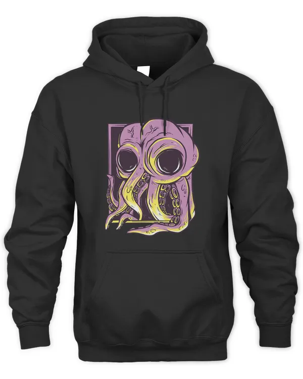 Colorful Octopus Realistic Portrait Octopus Animal Lover Men