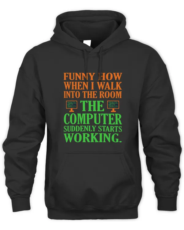 Computer Starts Working Software Programmer IT Tech Graphic