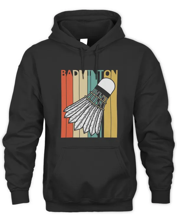 Retro 1980s Badminton Sport