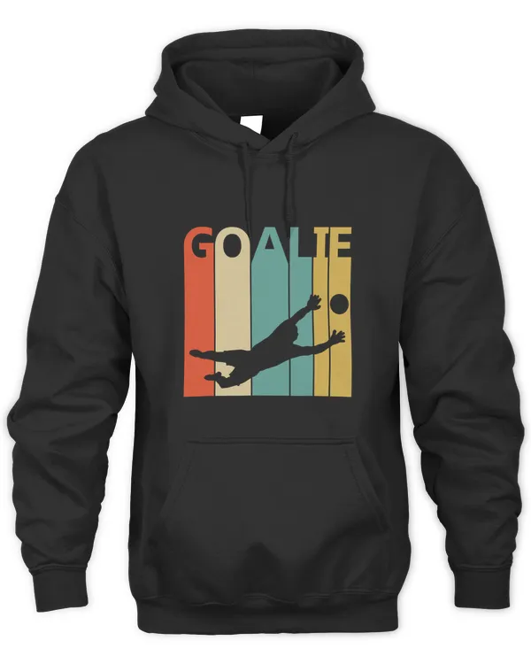 Retro 1980s Football Goalkeeper Sport
