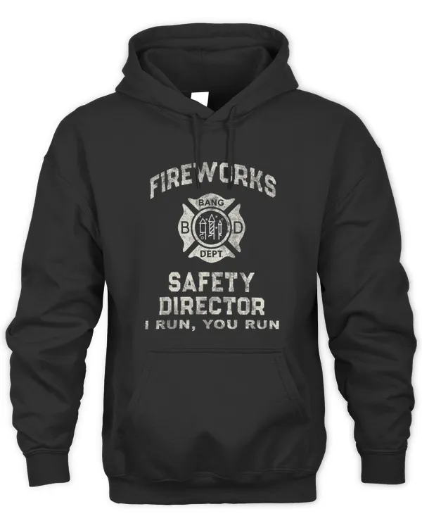 Funny FIREWORKS SAFETY DIRECTOR Firefighter America Red Pyro