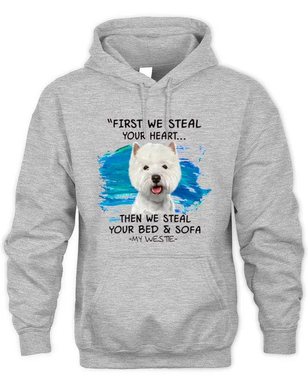Westie_steal_your_heart - Unisex Hoodie Unisex Hoodie