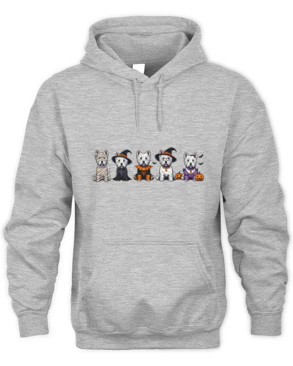 Westie halloween 2 - Unisex Hoodie Unisex Hoodie