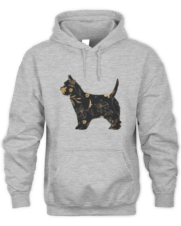 Westie flower - Unisex Hoodie Unisex Hoodie