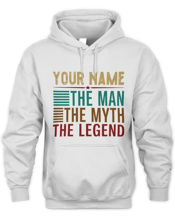 YOUR NAME. The Man. The Myth. The Legend. Great personalised T-Shirts