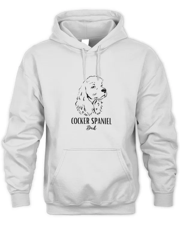 Cocker Spaniel Dad  Dog Lover9 T-Shirt