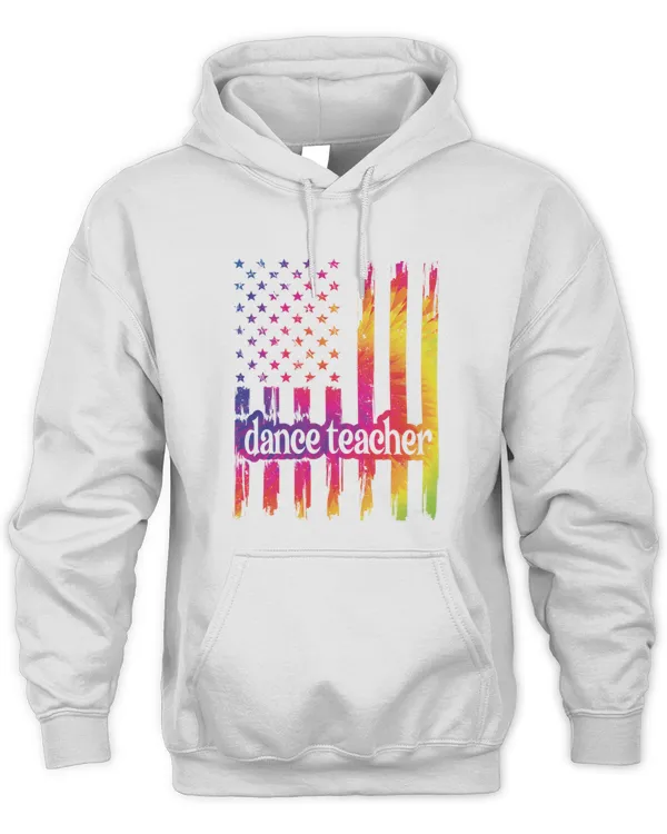 Dance Teacher US Flag Gifts Dance Instructor T-Shirt