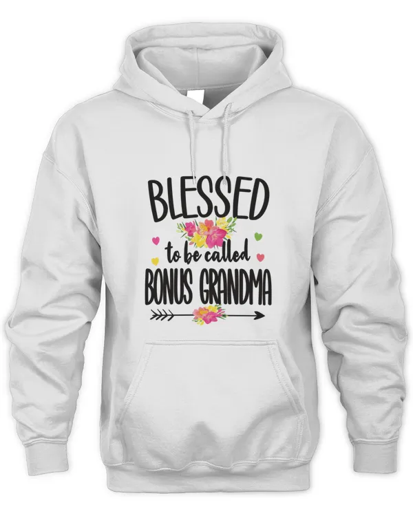 Blessed Bonus Grandma Proud Step Grandmother Gifts13040 T-Shirt