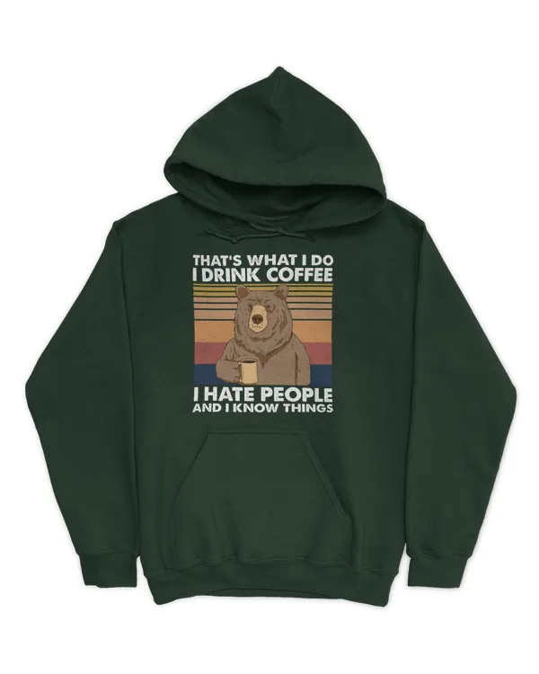 ETT401a I Drink Coffee I Hate People And I Know Things