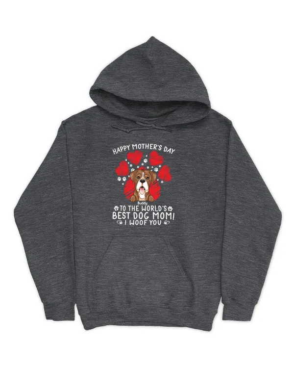 We Woof You - Personalized Shirt, Gifts For Mom, Gifts Idea For Mom, Mother's Day Gift - Unisex Hoodie Unisex Hoodie