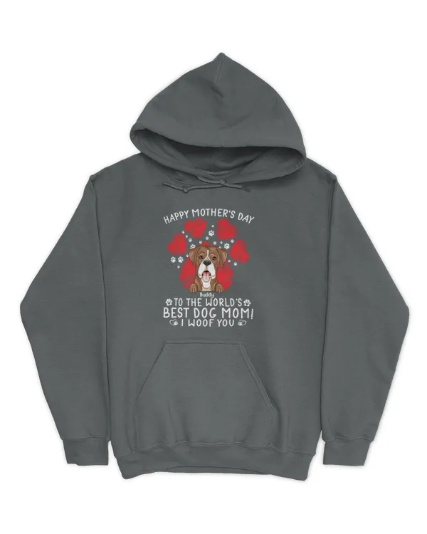 We Woof You - Personalized Shirt, Gifts For Mom, Gifts Idea For Mom, Mother's Day Gift - Unisex Hoodie Unisex Hoodie
