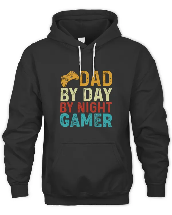 Dad By Day Gamer By Night Funny Gamer Fathers Day Gift5938