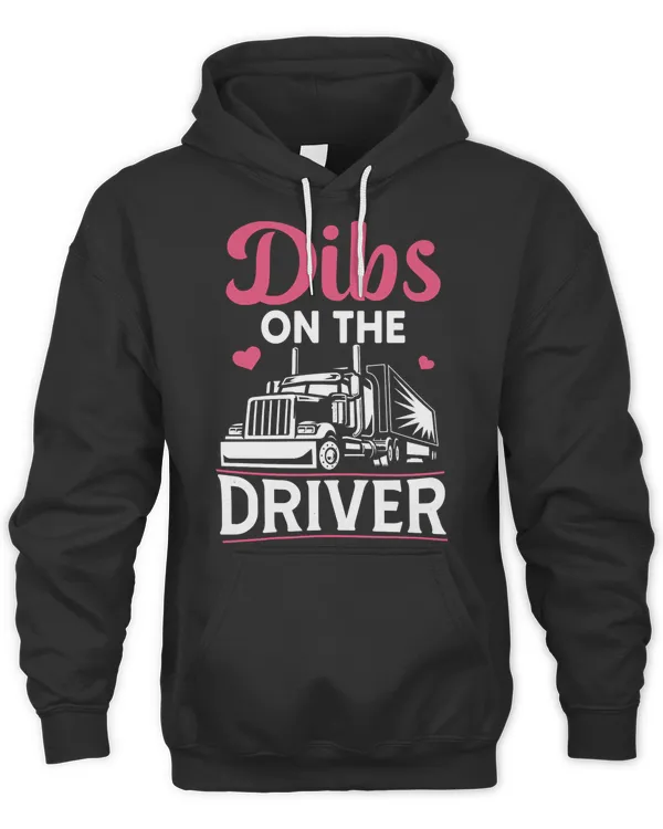 Truck Driver Wife Proud Trucker Girlfriend Gift Shirt T-Shirt