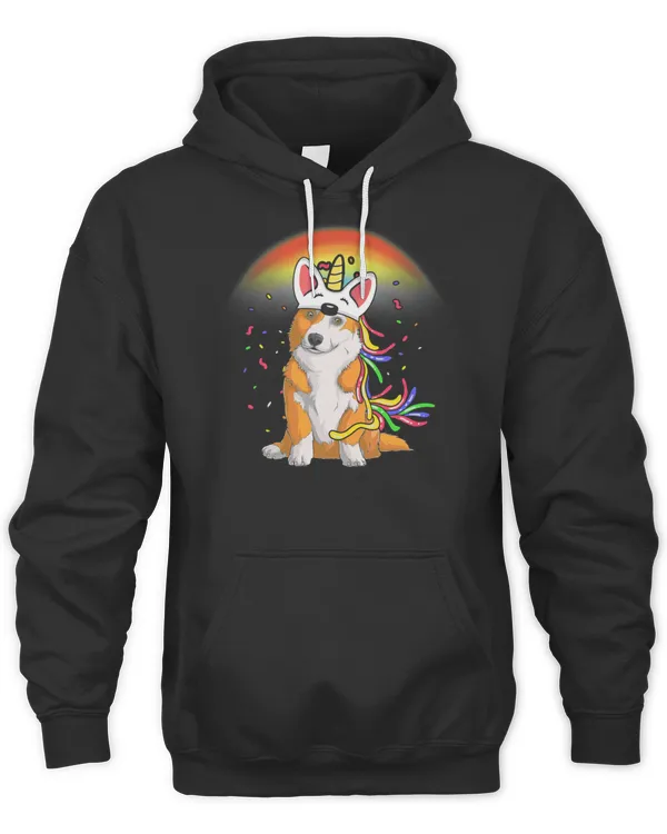 Corgicorn Unicorn Corgi Rainbow Dog Lover T-Shirt