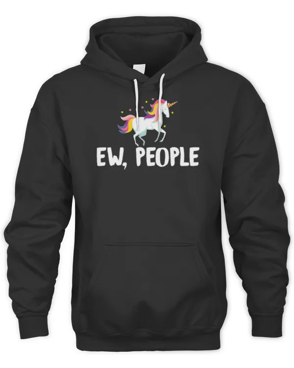 Ew People Unicorn Antisocial Introvert T-Shirt