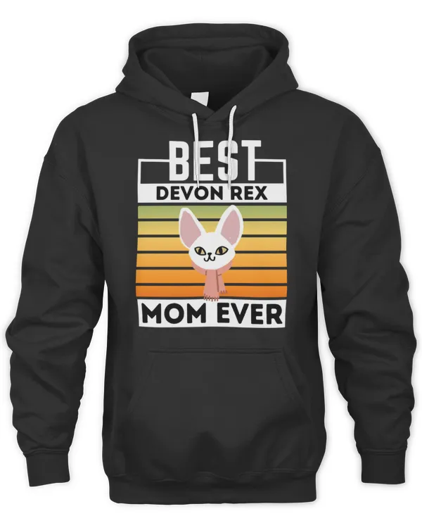 Devon Rex Cat Mom Lovers , Mothers Day For Devon Rex Lovers T-Shirt