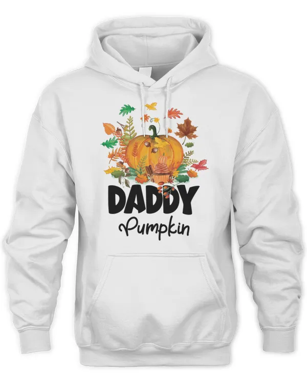 Daddy Pumpkin Matching Family Thanksgiving Costume Dad T-Shirt