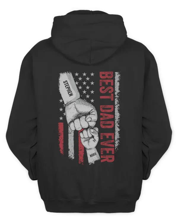 Best Dad Ever - Personalized Shirt For Father's Day