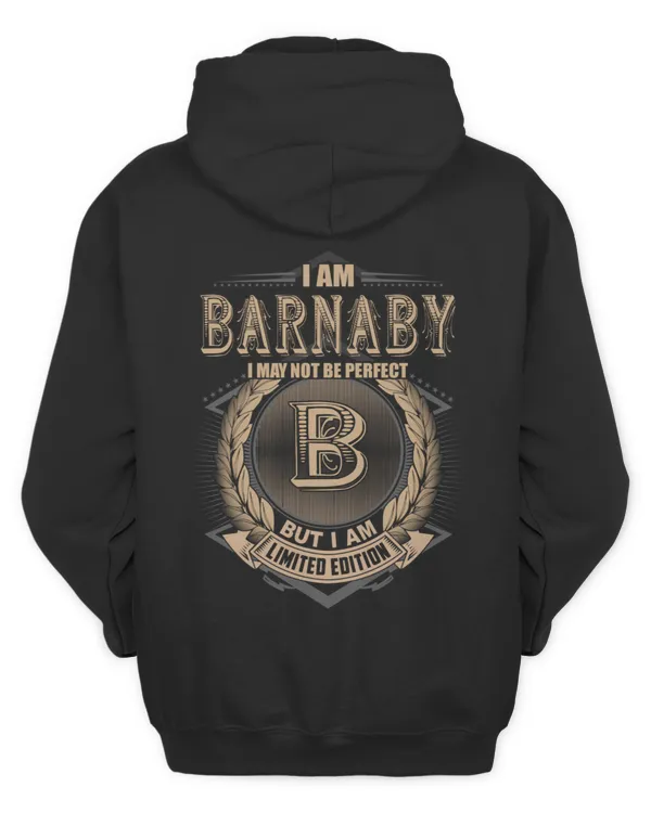 I Am BARNABY I May Not Be Perfect But I Am Limited Edition US7