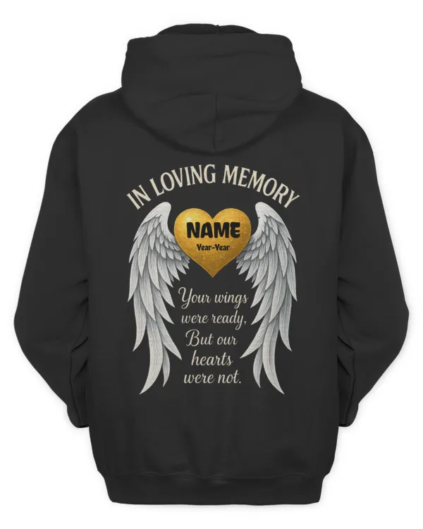 PERSONALIZATION - Back - In Loving Memory