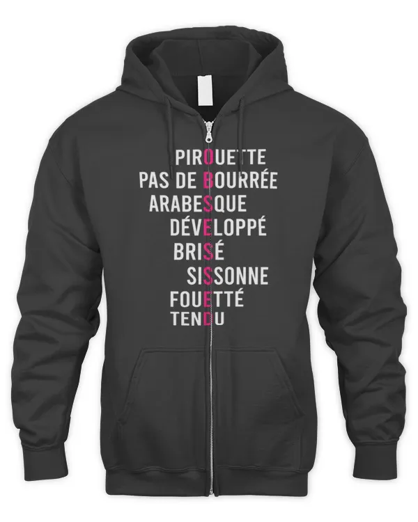 BH - Ballet 201111 10 - Men's Zip Hoodie Men's Zip Hoodie