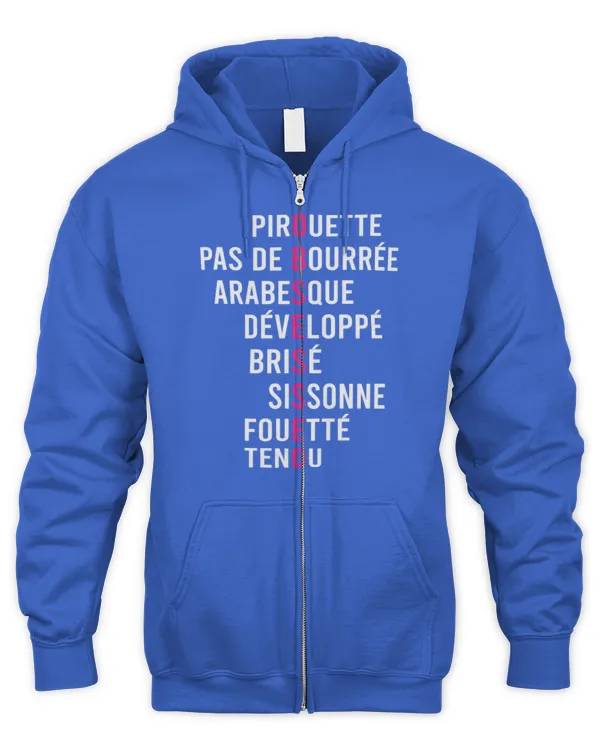 BH - Ballet 201111 10 - Men's Zip Hoodie Men's Zip Hoodie