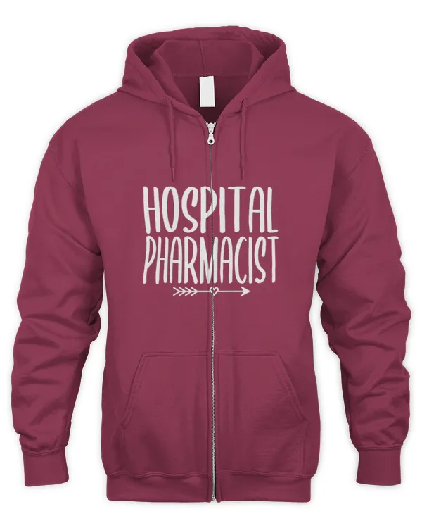 Cute Pharmacist Hospital Pharmacist Pharmacy Graduation PharmD 0010 - Men's Zip Hoodie Men's Zip Hoodie