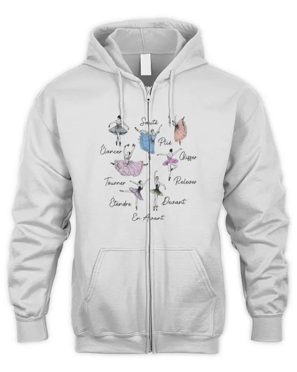 let's dance ballet - Men's Zip Hoodie Men's Zip Hoodie