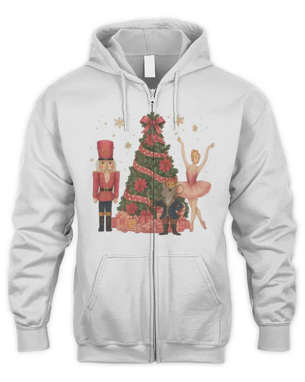 Ballet Nutcracker - Men's Zip Hoodie Men's Zip Hoodie