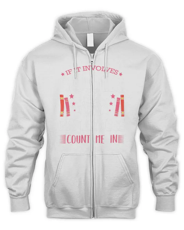 Gift for Readers It Involves Books And Pajamas Shirt - Men's Zip Hoodie Men's Zip Hoodie