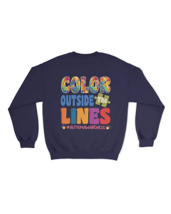 Color outside the lines shirt