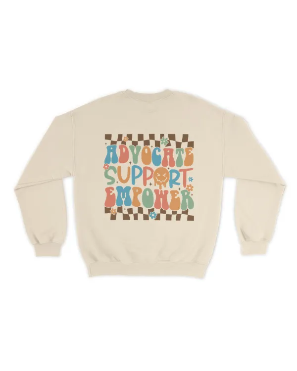 Advocate support empower shirt