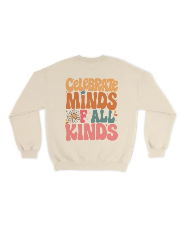Celebrate minds of all kinds shirt