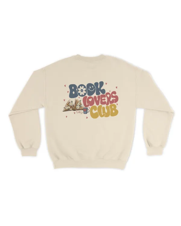 Book lovers club shirt