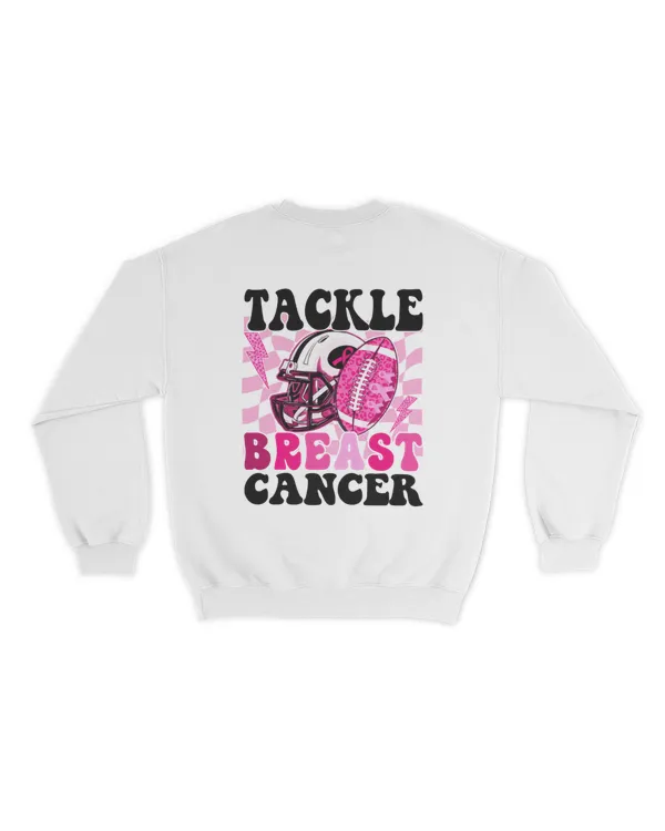 Tackle breast cancer shirt