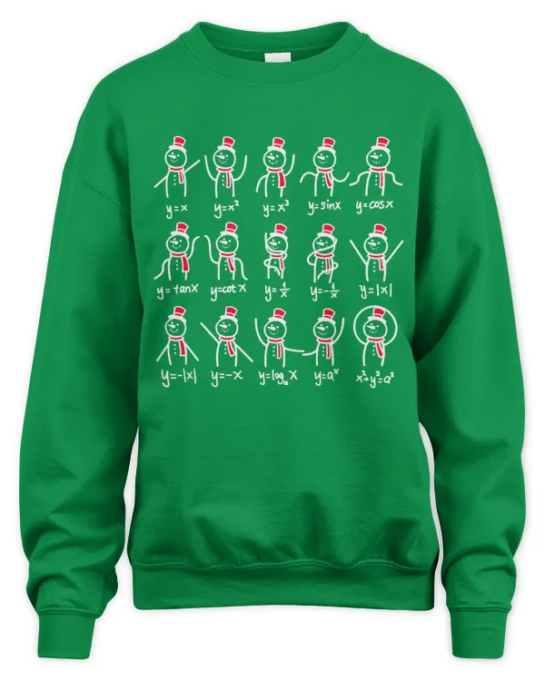 Math Teacher Christmas Shirt Top Dark Color