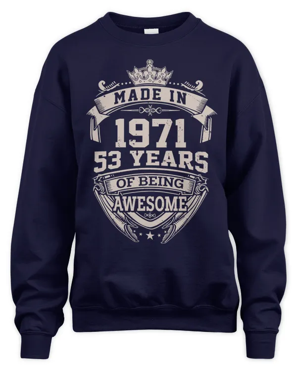 Made In 1971 , Years Of Being Awesome USA14