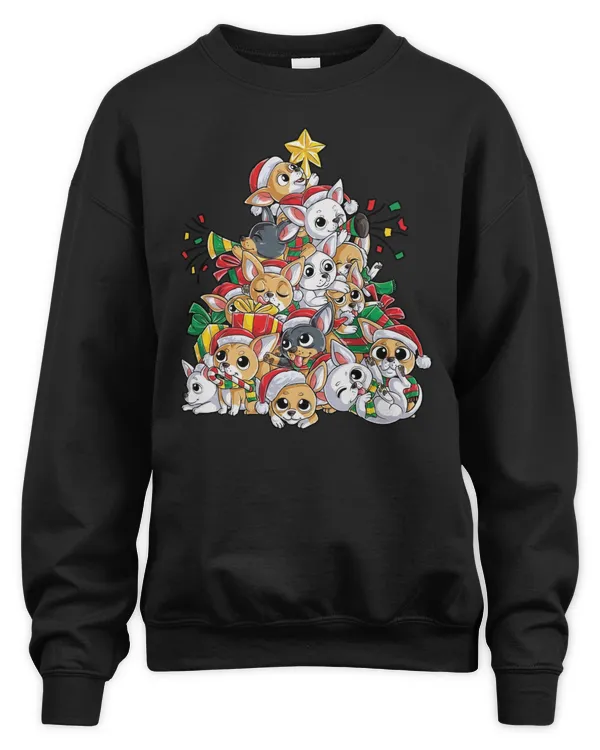 Chihuahua Christmas Tree