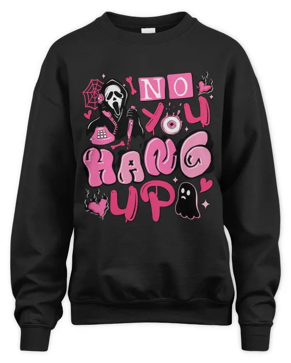 Halloween Ghostface Shirt, No You Hang Up Scream Ghostface Shirt