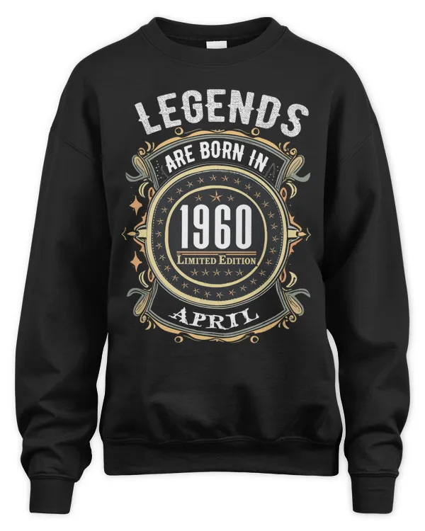 Legends Are Born In 1960 Limited Edition USA38 Apr