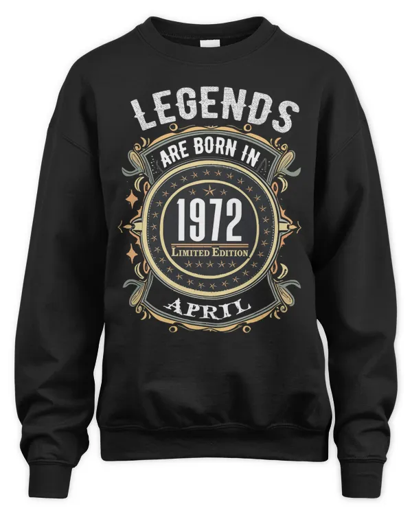 Legends Are Born In 1972 Limited Edition USA38 Apr