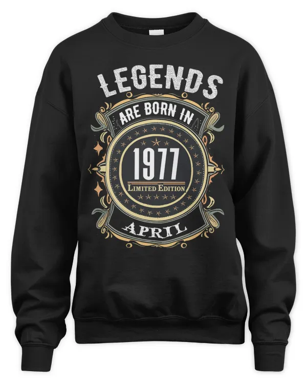 Legends Are Born In 1977 Limited Edition USA38 Apr
