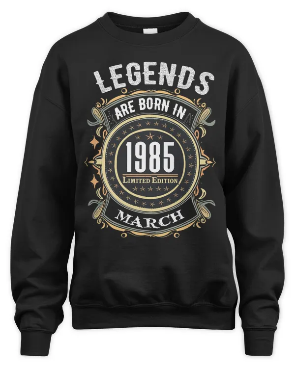Legends Are Born In 1985 Limited Edition USA38 Mar