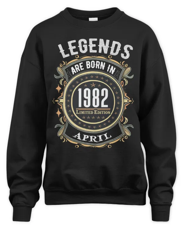 Legends Are Born In 1982 Limited Edition USA38 Apr